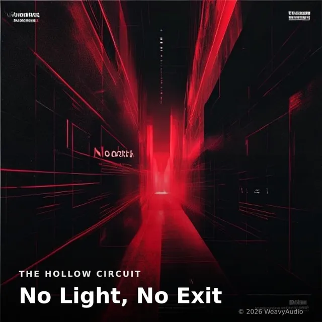 No Light, No Exit – The Hollow Circuit, okładka