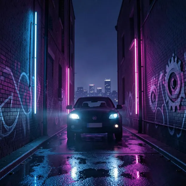 Late Night Lane 3 – Luna & Sora, okładka