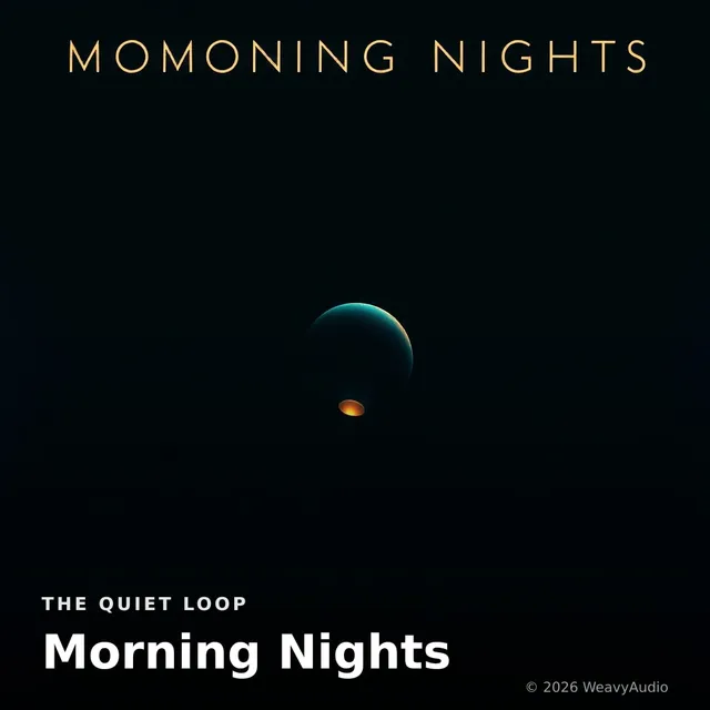 Morning Nights – The Quiet Loop, okładka