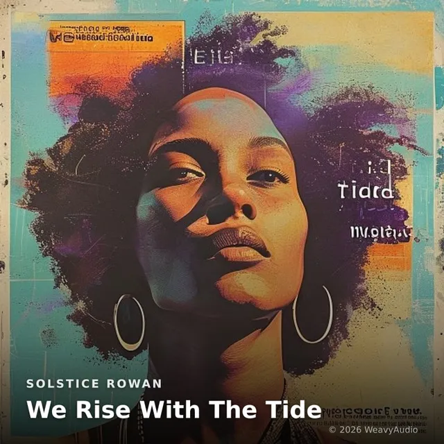 We Rise With The Tide – Solstice Rowan, okładka