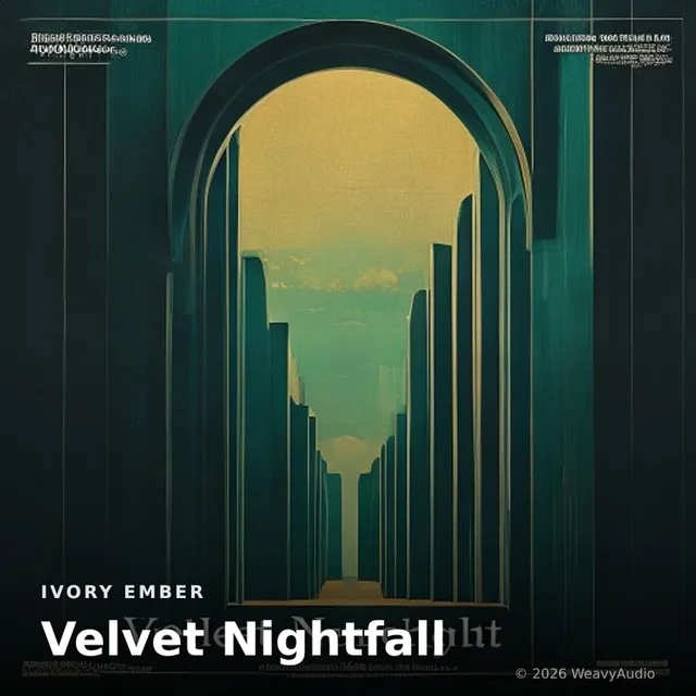 Velvet Nightfall – Ivory Ember, okładka