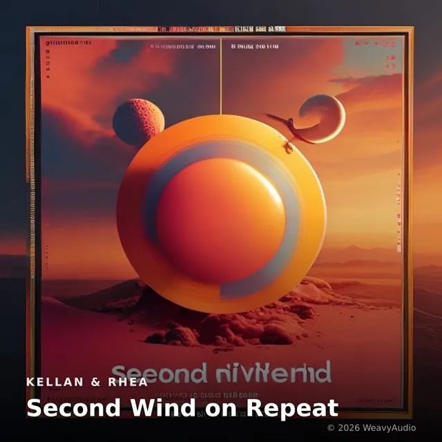 Second Wind on Repeat – Kellan & Rhea, okładka