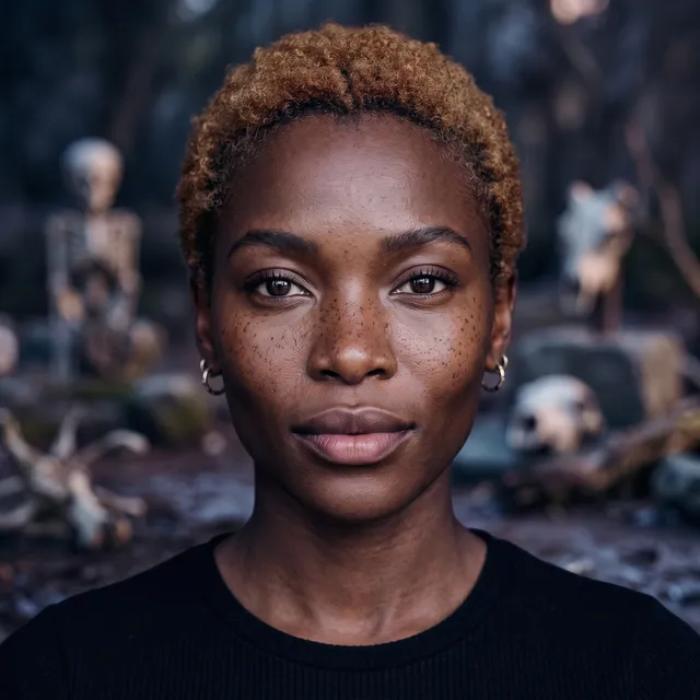 Dawn Ritual, Dancing Bones – Thando Skies, okładka