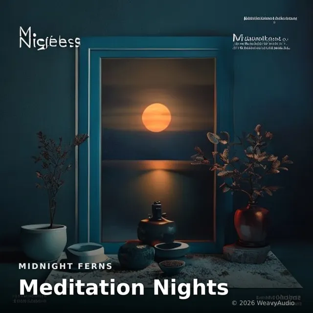Meditation Nights – Midnight Ferns, okładka