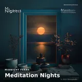 Meditation Nights by Midnight Ferns — Meditation background music Focus cover art on WeavyAudio