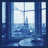 Bass Drifts Through Glass 2 by Tokyo Parallax — Asian Jazz Lounge Mellow cover art on WeavyAudio