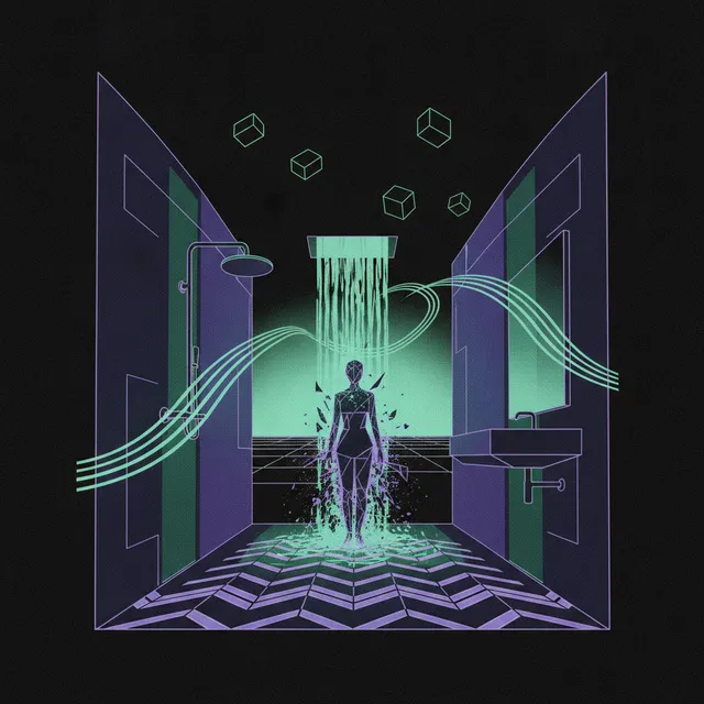 Bathroom at dawn, wash the night away – DJ Nkulu, okładka