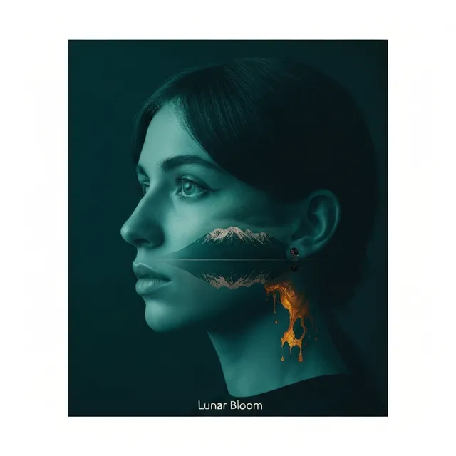 Past the Skyline – Lunar Bloom, okładka