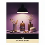 Empty Bottles (Alt Take) by Fred — Hip-Hop Melancholic cover art on WeavyAudio