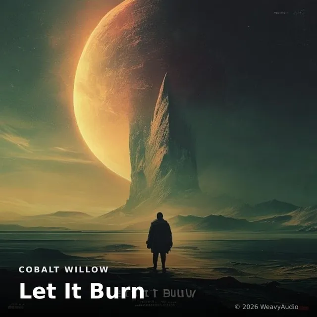 Let It Burn – Cobalt Willow, okładka