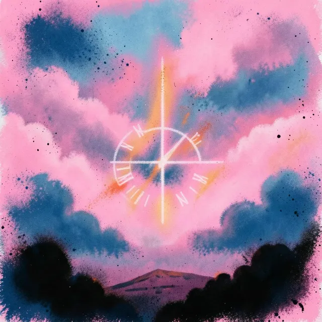 Sundial in the Neon Sky – Bloom & Mirage, okładka