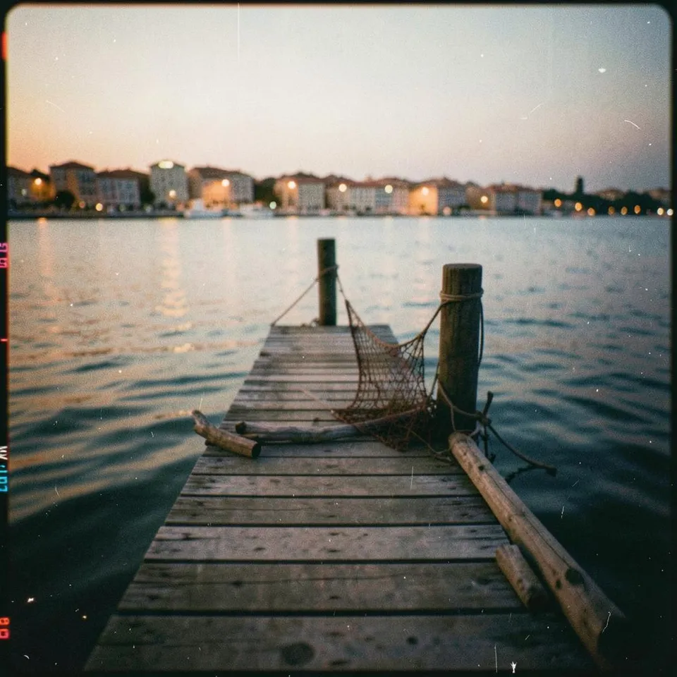 Harbor Dusk 2 by Ivory Mirage — Lo-Fi Mellow cover art on WeavyAudio