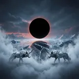 Black Sun Over Midgard 2 by Polar Kite — Nordic Bass Dark cover art on WeavyAudio