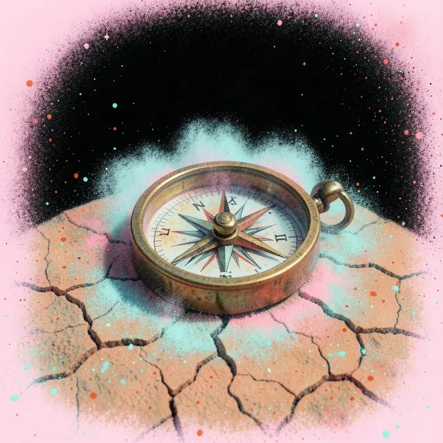 Adiós a mi corazón, dejo el miedo atrás – Los Espíritus del Desierto, okładka