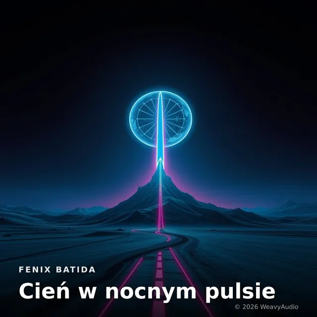 Cień w nocnym pulsie – Fenix Batida, okładka