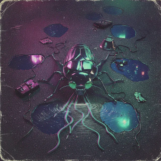 Low buzz crawling through the floor – DJ Sombra Neon, okładka