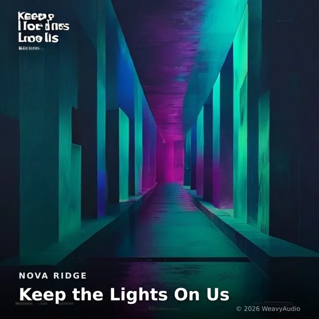 Keep the Lights On Us – Nova Ridge, okładka