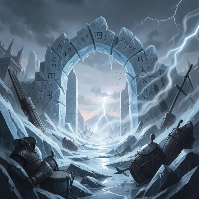 Where the Gods Go Blind – Silver Prism, okładka