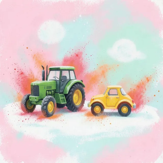 Traktor z nami 2 – Wesołe Traktorki, okładka