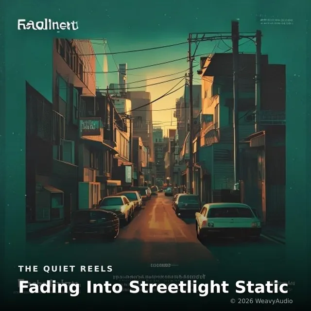 Fading Into Streetlight Static – The Quiet Reels, okładka