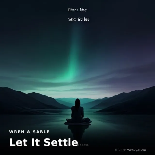 Let It Settle – Wren & Sable, okładka