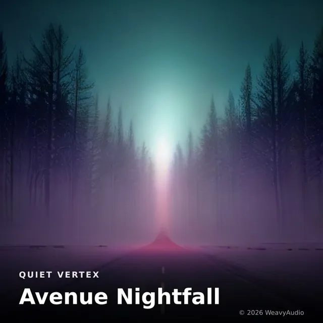 Avenue Nightfall – Quiet Vertex, okładka