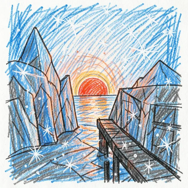 Iceborne Dawn 2 – Quiet Harbor, okładka