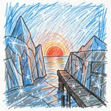 Iceborne Dawn 2 by Quiet Harbor — Trap Dark cover art on WeavyAudio
