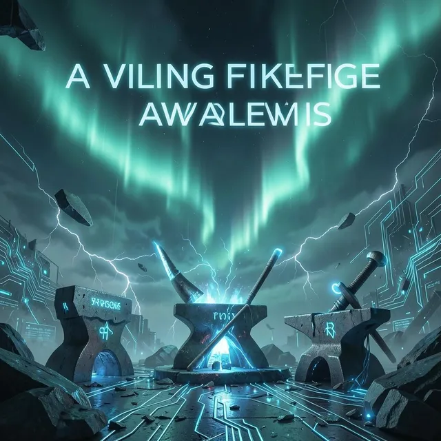 Neon War Forge 2 by Midnight Avenue — Nordic Bass Dark cover art on WeavyAudio