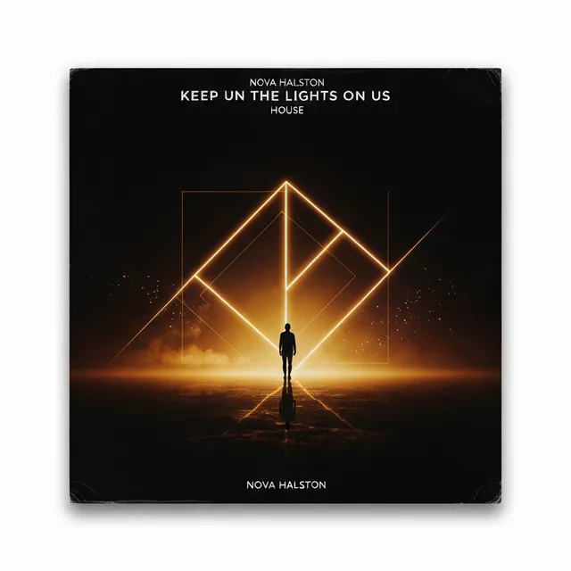 Keep the Lights On Us – Nova Halston, okładka