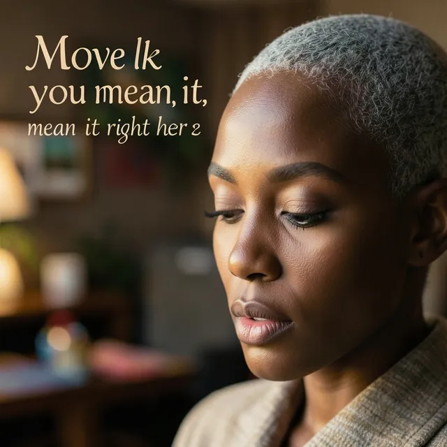 Move like you mean it, mean it right here 2 – Nomvula Sound, okładka