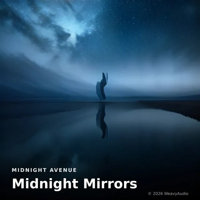 Midnight Mirrors by Midnight Avenue — Nordic Bass Dark cover art on WeavyAudio