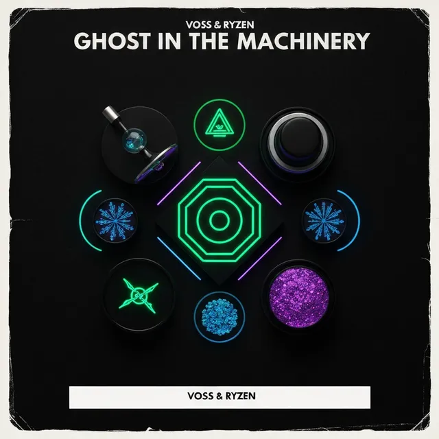 Ghost in the Machinery – Voss & Ryzen, okładka