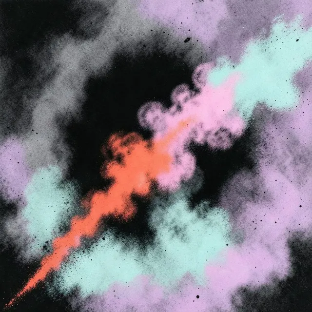 Ślad po demonie – Blask & Smog, okładka