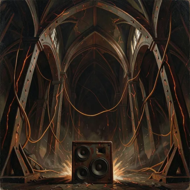 Voltage cathedral, we're the choir 2 – Cyro Cipher, okładka