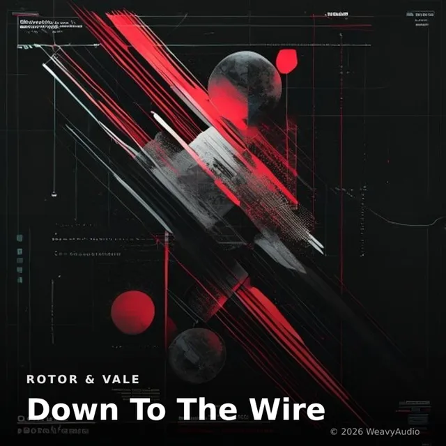 Down To The Wire – Rotor & Vale, okładka
