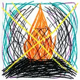 Fuego in the Dark 2 by Luz & Cadence — House Mellow cover art on WeavyAudio