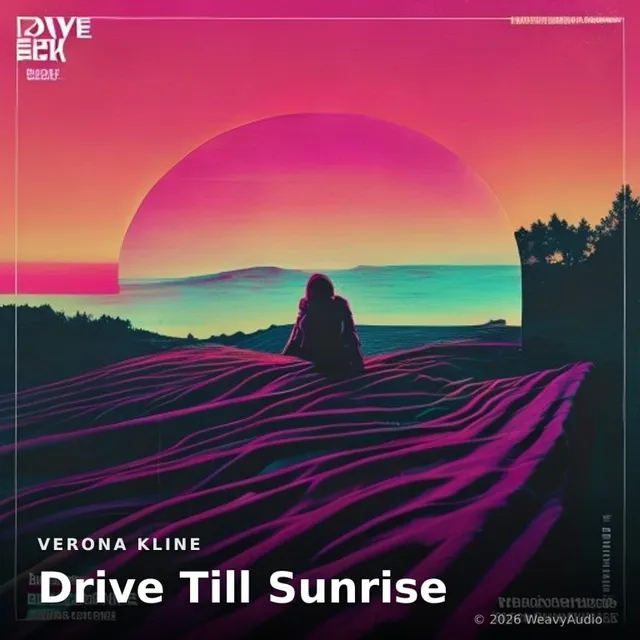 Drive Till Sunrise – Verona Kline, okładka