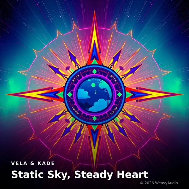 Static Sky, Steady Heart – Vela & Kade, okładka