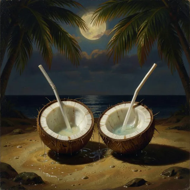 Coconut Water Nights – Dammy & Kesiena, okładka