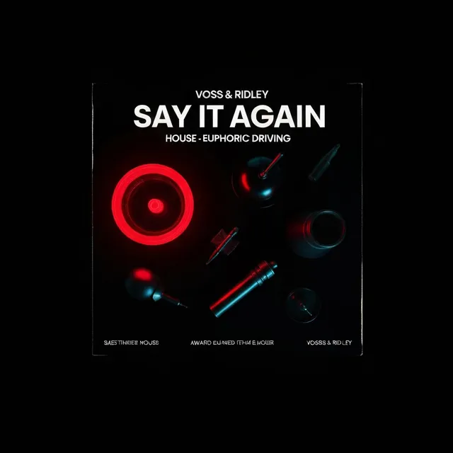 Say It Again – Voss & Ridley, okładka
