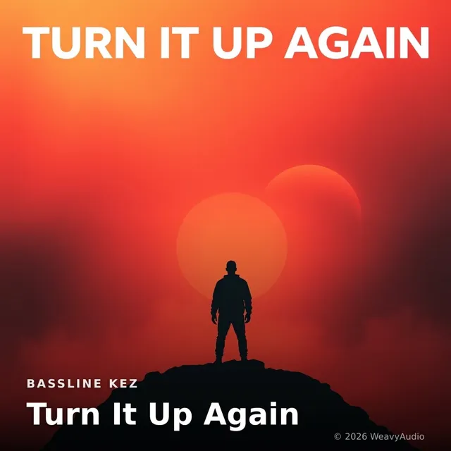 Turn It Up Again – Bassline Kez, okładka