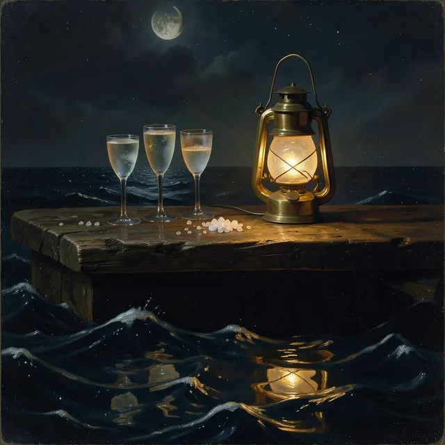 Slow on the Current – Midnight Tide, okładka