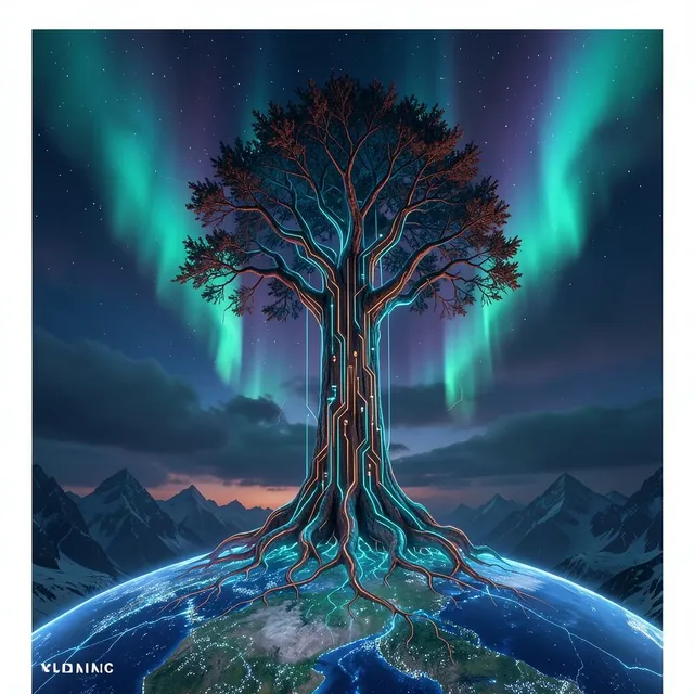 Yggdrasil 2 – The Glass Foxes, okładka