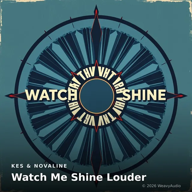 Watch Me Shine Louder – Kes & Novaline, okładka