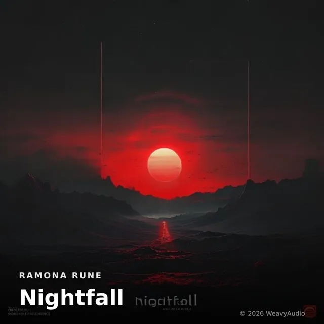 Nightfall – Ramona Rune, okładka