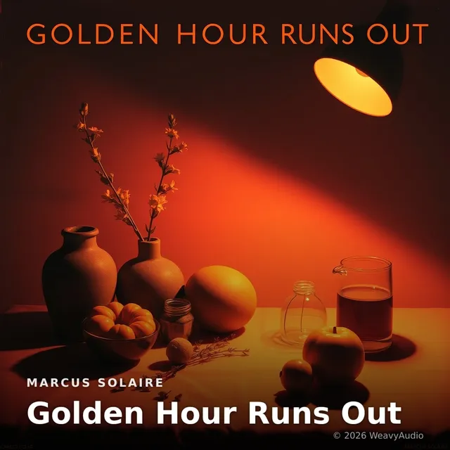 Golden Hour Runs Out – Marcus Solaire, okładka