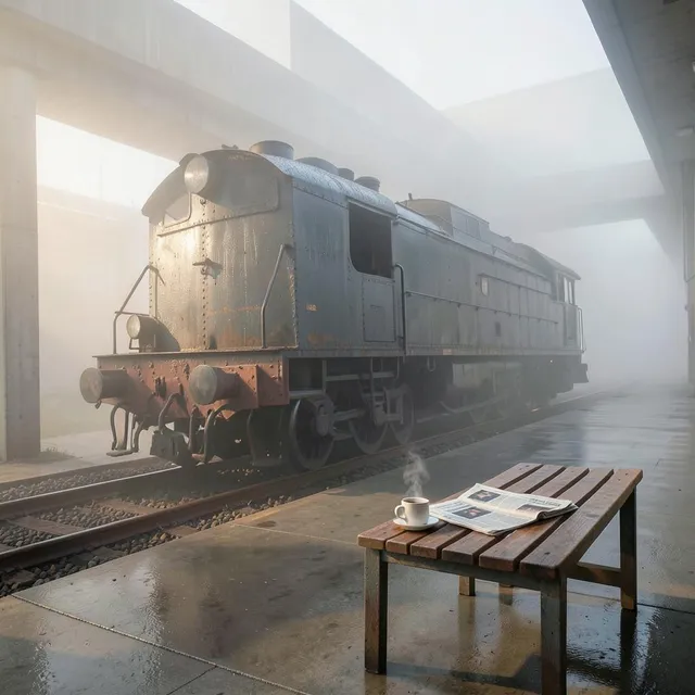Stary Pociąg O Poranku – Stara Zmiana, okładka