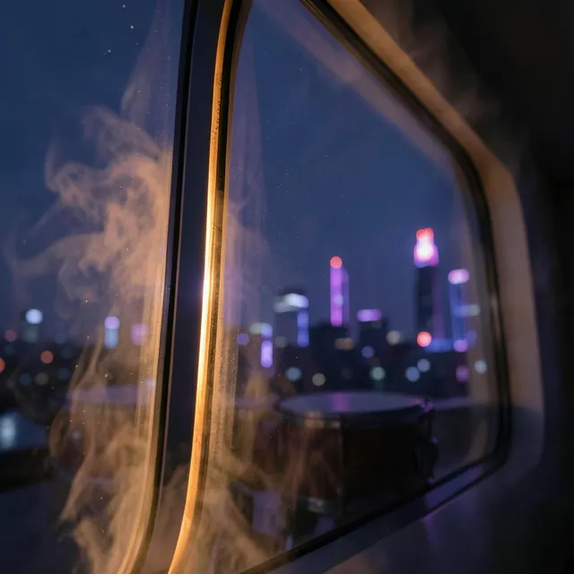 Skyline Won't Sleep Tonight by Thabo Static — Drum & Bass Mellow cover art on WeavyAudio