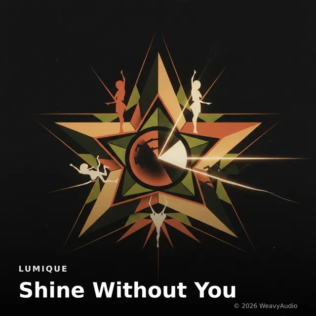 Shine Without You – LUMIQUE, okładka